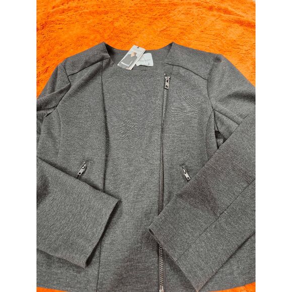 NWT Catherine Malandrino Jacket with Assymetrical zip - Picture 1 of 11